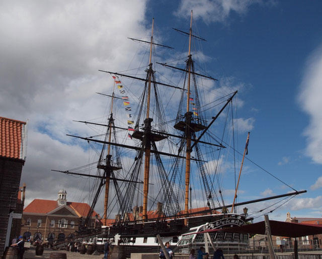 Fregatte HMS Tincomalee in Hartlepool