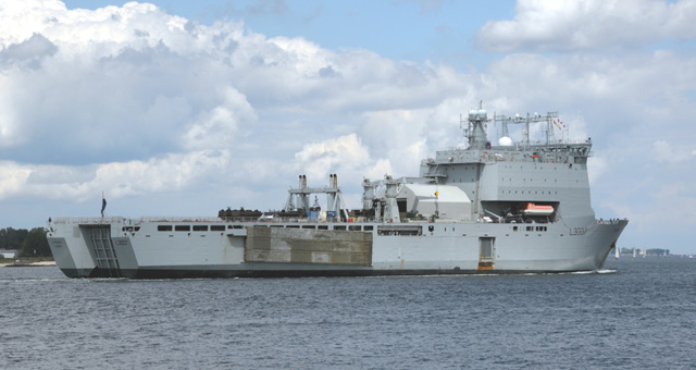 Landungsschiff RFA Lyme Bay