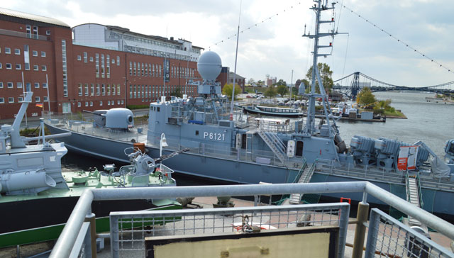 Schnellboot Gepard im Marinemuseum