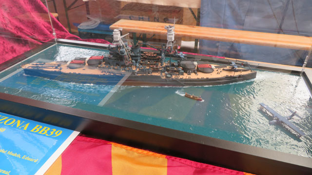 Ausstellung des CMS Strasbourg: USS Arizona von Hartmut Sattler