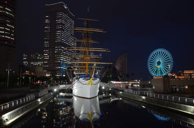 Nippon Maru, Yokohama