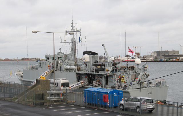 Minenjagdboot HMS Ramsey