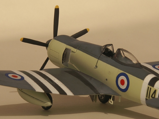 Baubericht Trumpeter Sea Fury 1/72 - Teil 4