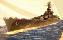 Schlachtschiff USS Alabama (1/350)