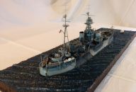 Britischer Monitor HMS Roberts (1/350)