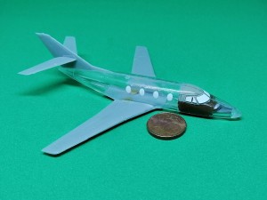 Schulflugzeug Dassault Falcon 10MER (1/144)