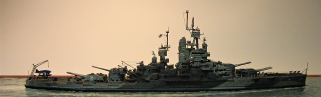 Schlachtschiff USS Nevada (1/700)