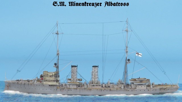 Minenkreuzer SMS Albatross (1/700)