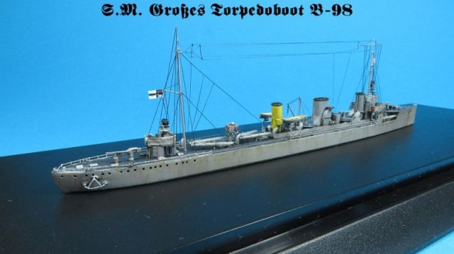 Deutscher Zerstörer B 98 (1/700)