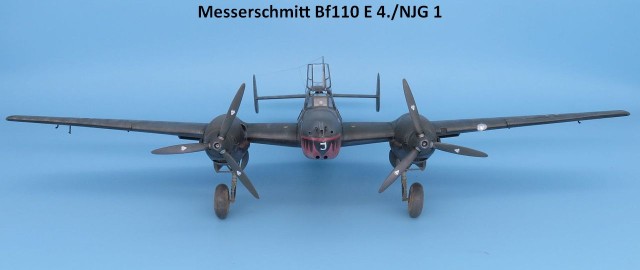 Nachtjäger Messerschmitt Bf 110 E (1/48)