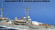 Schlachtschiff SMS Kurfürst Friedrich Wilhelm (1/700)