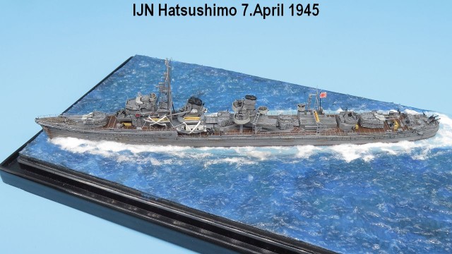 Zerstörer Hatsushimo (1/700)