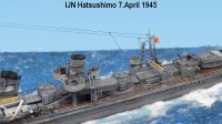 Zerstörer Hatsushimo (1/700)