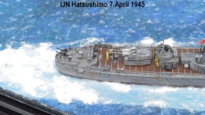 Zerstörer Hatsushimo (1/700)