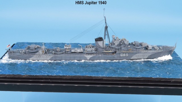 Zerstörer HMS Jupiter (1/700)