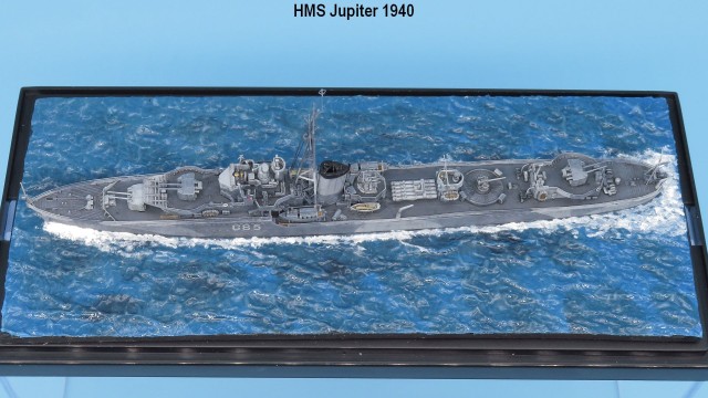 Zerstörer HMS Jupiter (1/700)