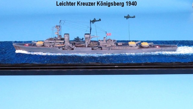 Leichter Kreuzer Königsberg (1/700)