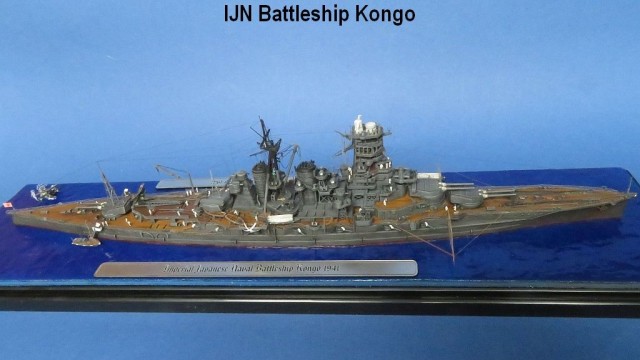 Japanisches Schlachtschiff Kongo (1/700)