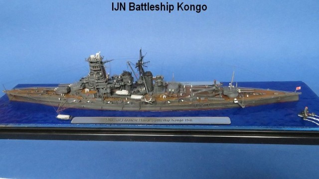 Japanisches Schlachtschiff Kongo (1/700)