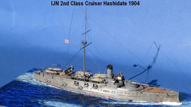 Geschützter Kreuzer Hashidate (1/700)