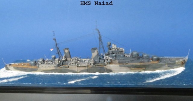 Leichter Kreuzer HMS Naiad (1/700)