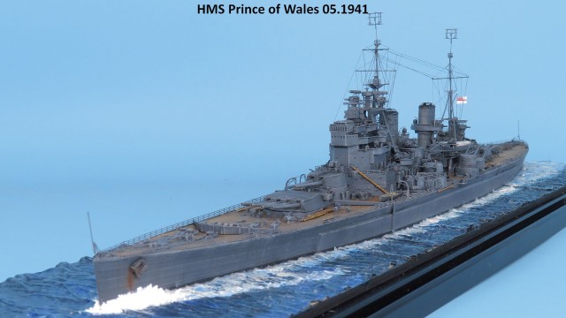 Schlachtschiff HMS Prince of Wales  (1/700)