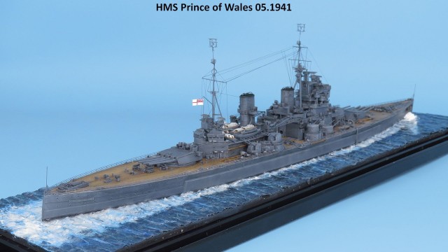 Schlachtschiff HMS Prince of Wales  (1/700)