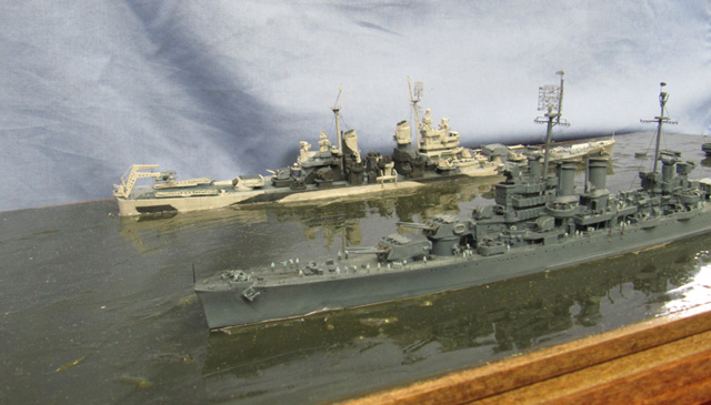 Schwere Kreuzer USS Wichita und Canberra, Bergungsschlepper USS Munsee (1/700)