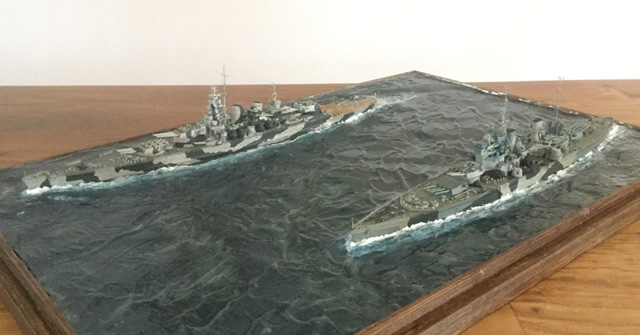 Schlachtschiffe HMS King George V und Italia (1/700)