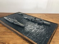 Schwere Kreuzer HMS London und HMS Norfolk (1/700)