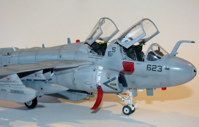 Flugzeug für elektronische Kampfführung Grumman EA-6B Prowler (1/72)