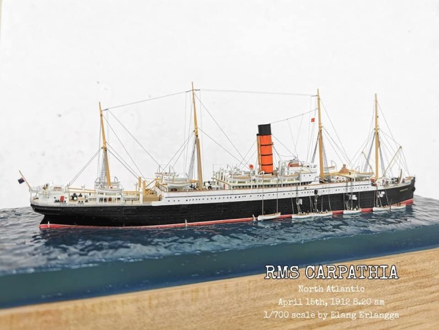 Passagierschiff RMS Carpathia (1/700)