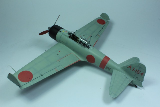 Jagdflugzeug Mitsubishi A6M2 (1/48)