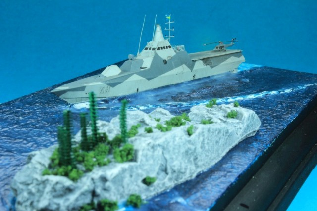 Korvette HMS Visby (1/700)