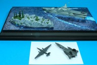 Korvette HMS Visby, U-2 und SR-71 (1/700)