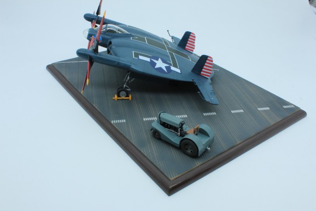 Jagdflugzeug-Prototyp Chance Vought XF5U-1 (1/48)