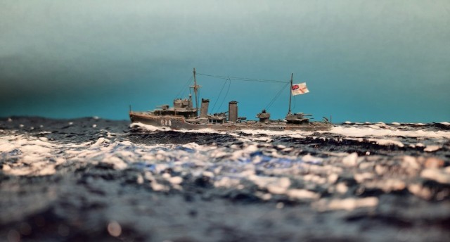 Zerstörer HMCS Restigouche (1/1200)