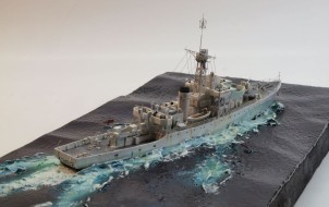 Korvette HMS Portchester Castle (1/350)