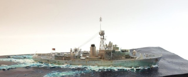 Korvette HMS Portchester Castle (1/350)