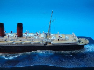 Passagierschiff RMS Mauretania (1/600)