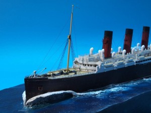 Passagierschiff RMS Mauretania (1/600)