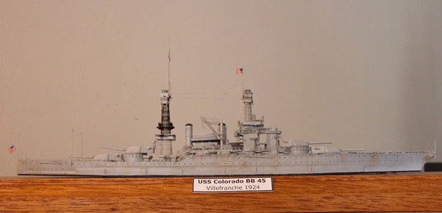 Schlachtschiff USS Colorado (1/700)