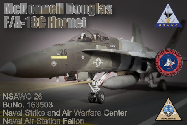 Feinddarstellungsflugzeug McDonnell Douglas F/A-18C Hornet (1/72)