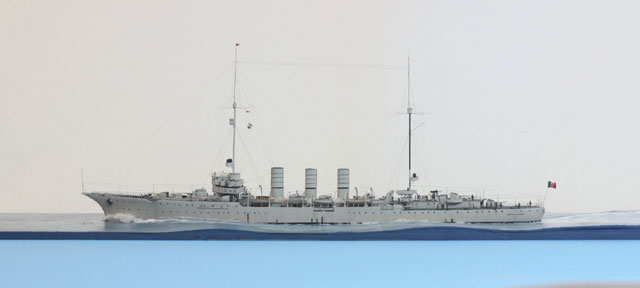 Italienischer Leichter Kreuzer Ancona (1/700)