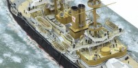 Schlachtschiff HMS  Magnificent (1/700)