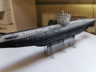 Deutsches U-Boot UB 10 (1/72) im Bau