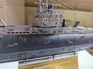 Deutsches U-Boot UB 10 (1/72) im Bau