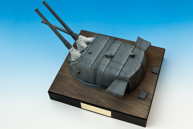 46-cm-Turm des Schlachtschiffs Yamato (1/72)