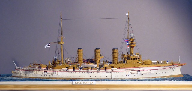 Großer Kreuzer SMS Hansa (1/250a)