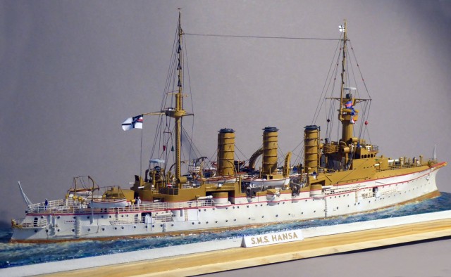 Großer Kreuzer SMS Hansa (1/250a)